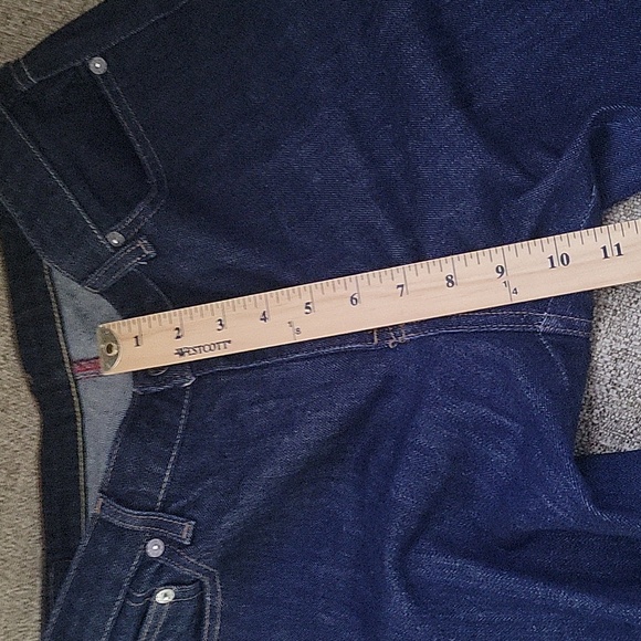 RALPH LAUREN POLO JEANS BOOT  CUT  SZ 10, 29" INSEAM LIKE NEW CONDITION. - Picture 5 of 5